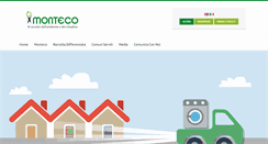 Desktop Screenshot of montecosrl.it